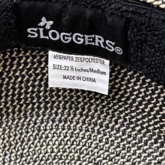 Sloggers Wide Brim Floppy Hat, Beach Vacation, Boho Festival, Size Medium 22 1/2 - Picture 3 of 7
